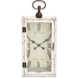 Ridge Road Décor Cabinet Style Wall Clock Wall Clock 12"