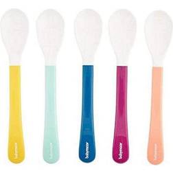 Babymoov Lot de 5 Cuillères 2ème âge Multicolore
