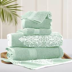 Modern Threads Artesia Bath Towel Green (137.16x68.58)