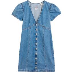 Levi's Erin Mini Dress - Indigo Stonewash/Blue