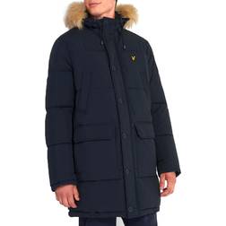 Lyle & Scott Heavyweight Longline Puffer Jacket Jackor Dark