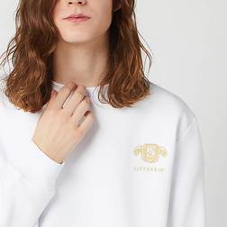 Harry Potter Slytherin Unisex Embroidered Sweatshirt - Black