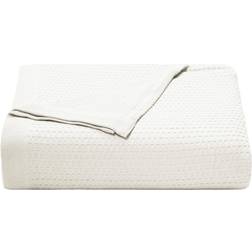 Nautica Baird Diamond Blankets White (274.32x228.6)