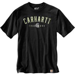 Carhartt Trademark Graphic Short Sleeve T-shirt - Black