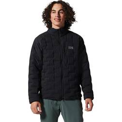 Mountain Hardwear Stretch Daunenjacke - Schwarz/Blau