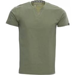 XRay Men's Heathered Henley Dusk Dusk