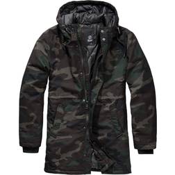 Brandit Grid-Camo Parka woodland