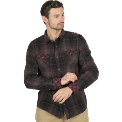 Brandit Check Duncan Shirt, black-brown