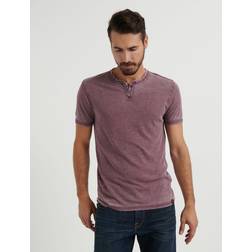 Lucky Brand Venice Burnout Henley Tee