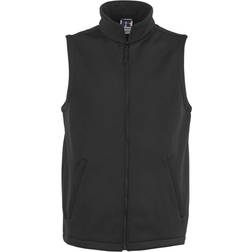 Russell Athletic Mens Smart Softshell Gilet Jacket (Black)