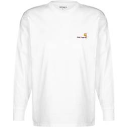 Carhartt American Script Long Sleeve T-Shirt - White