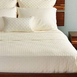 BedVoyage Bamboo Hem Bedspread Beige