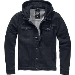 Brandit Cradock Denim Sweat Jacket black/black