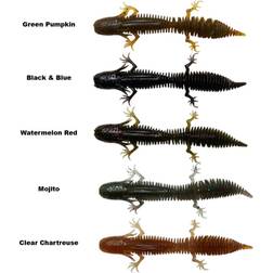 Savage Gear Ned Salamander 7.5cm Clear Chartreuse