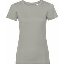 Russell Russell Womens/Ladies Organic Short-Sleeved T-Shirt (Natural)