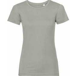 Russell Womens/Ladies Organic Short-Sleeved T-Shirt (Natural)