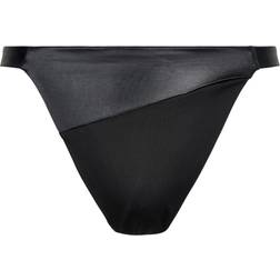 Calvin Klein High Rise Cheeky Tai Bikini Hose - Schwarz