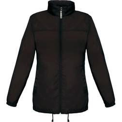B&C Collection Chaqueta B&C Sirocco Ligera Para Mujer - Amarillo/Rojo/Negro