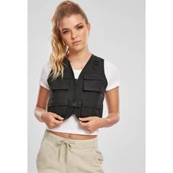 Urban Classics Short Tactical Vest - Schwarz