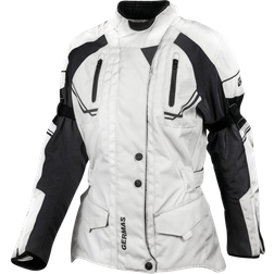 GMS Chaqueta de moto germas jacke taylor Beige Mujer