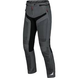 iXS Trigonis-Air Ladies Motorcycle Textile Pants, black-grey, for Women, black-grey, for Women