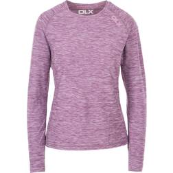 Trespass Womens/Ladies Jannett Long-Sleeved T-Shirt (Raspberry Marl)