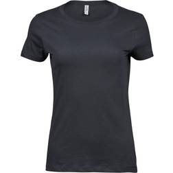 Tee Jays Womens/Ladies Luxury Cotton T-Shirt (Black)