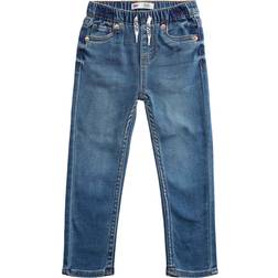 Levi's Skinny Dobby Pull On Pants Kids - Blu