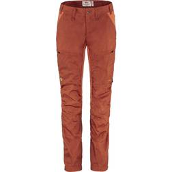 Fjällräven Women's Abisko Lite Trekking Trousers - Cabin Red/Rowan Red