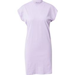 Urban Classics Ladies Ladies Turtle Extended Shoulder Dress lilac