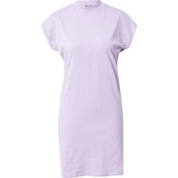 Urban Classics Turtle Extended Shoulder Dress - Violet