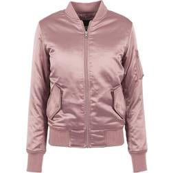 Urban Classics Bomberjakke, Satin (Guld, XS)