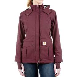 Carhartt Shoreline Chaqueta de Textil - Rojo Oscuro