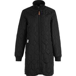 Weather Report Nokka Long Quilted Jacket Women - Black