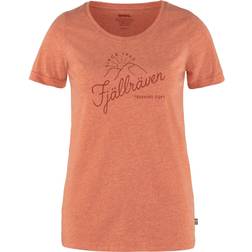 Fjällräven Sunrise T-Shirt W - Rowan Red/Melange