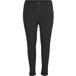 Pantaloni Con Pieghe Jia - Nero