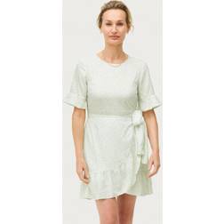 Vero Moda Henna Vic Damklänning - Grön/Aop