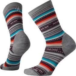 Smartwool Women's Everyday Margarita Crew Socks - Light Gray