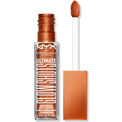 NYX Ultimate Glow Shots Brightening Liquid Eyeshadow #10 Wow Cacao