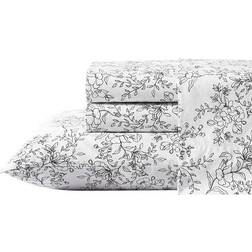 Stone Cottage Hawley Bed Sheet Black, White (259.08x228.6cm)