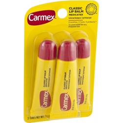 Carmex Classic Lip Balm Medicated 10g 3-pack