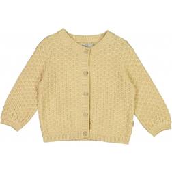 Wheat Baby Strik Cardigan Magnella - Soft Beige