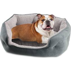 Arlee Home Fashions Canine Creations Oval Cuddler Dog Bed M