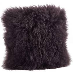 Saro Lifestyle Mongolian Lamb Fur Complete Decoration Pillows Grey (50.8x50.8cm)