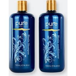 Pure Parker B07VJGV167 Biotin Shampoo & Conditioner Set for Thicker & Healthier Hair