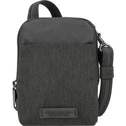 Travelon Unisex Anti-Stöld Metro Stadium Mini Crossbody - Grått