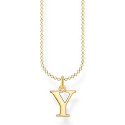 Thomas Sabo Necklace letter y coloured KE2034-413-39-L45V