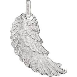 Engelsrufer Angel Wing Sterling Rhodium Plated 29mm Pendant ERW-M
