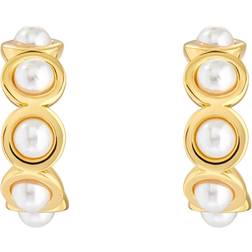 Ted Baker Pheona Pearl Bubble Hoop Earrings