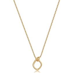 Ania Haie Knot Pendant Necklace N029-02G